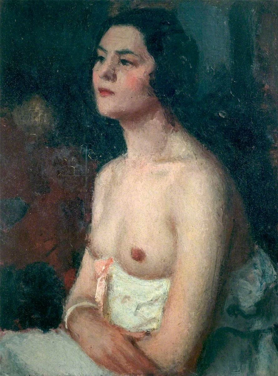 Donna con camicia - Derby Museum and Art Gallery, Derby